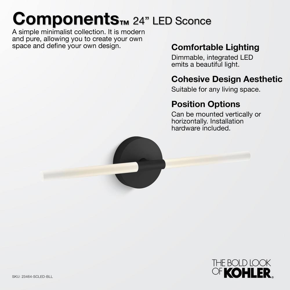 Components Two-Light Led Sconce