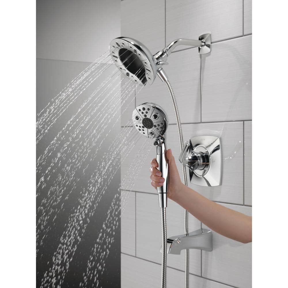Vesna Single-Function Tub Shower Faucet Set, Shower Trim Kit with In2ition Shower Head and Valve