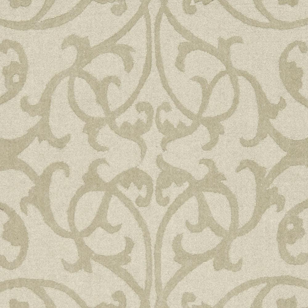 Impressions IM341 Hand Loomed Area Rug - Sage - 6'x9' - Safavieh.