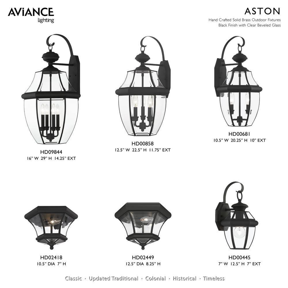 Livex Lighting Monterey 2 - Light Wall Light in  Black