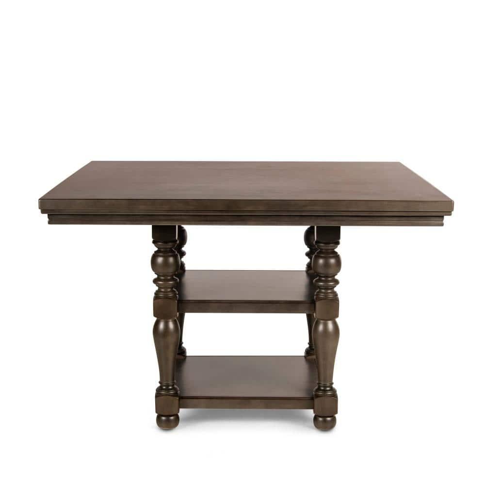 Steve Silver Caswell Distressed Harbor Grey Counter Table