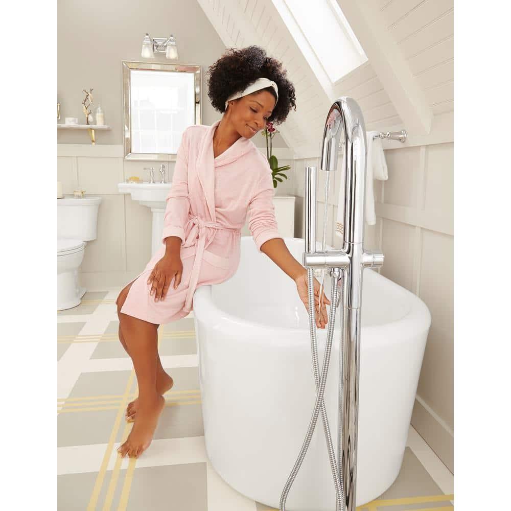 1 Handle Floor Tub Filler with Diverter