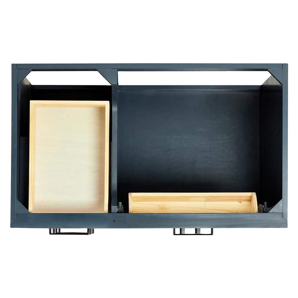 Ariel T036srcqrvo Hepburn 36" Free Standing Single Basin Vanity Set - Blue