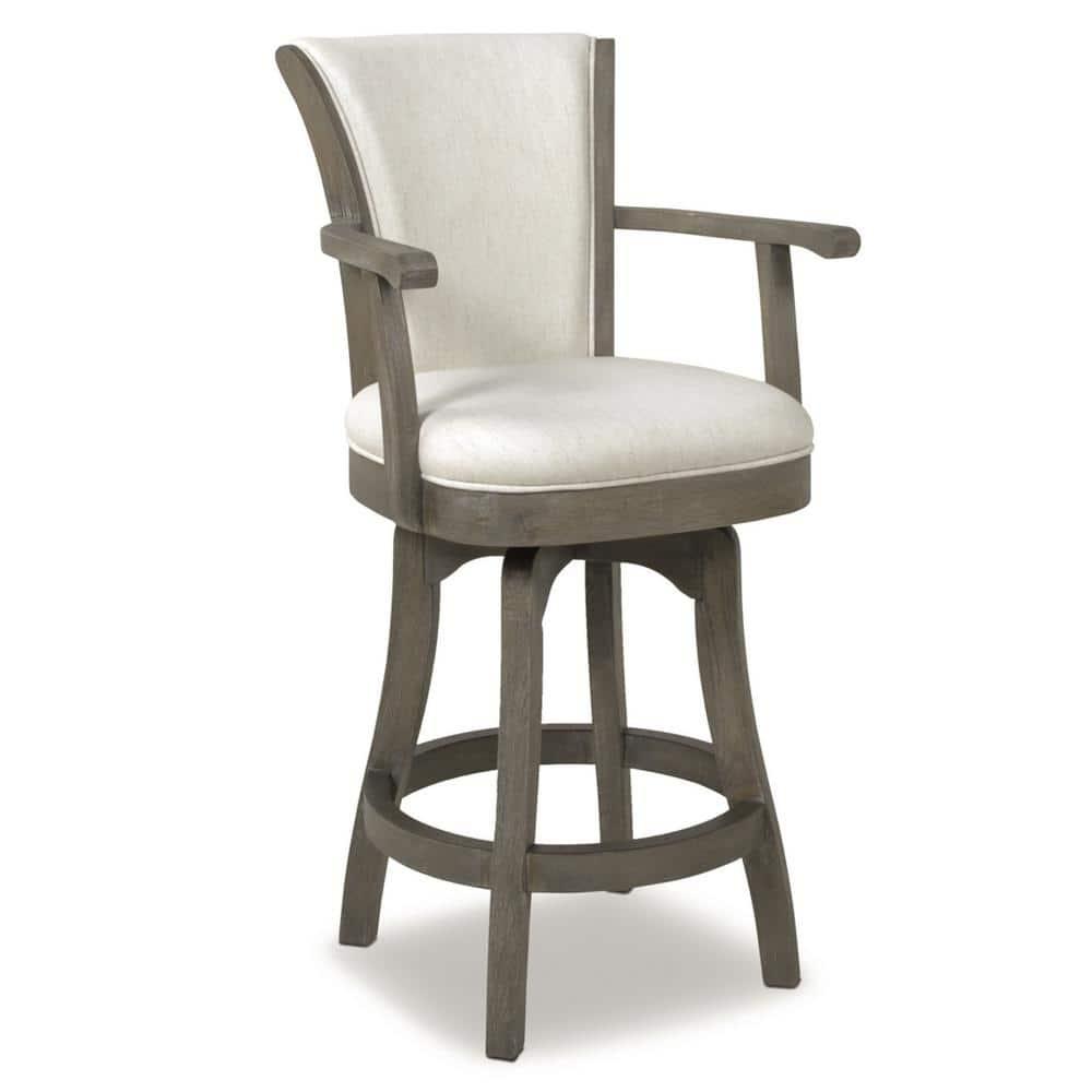 Jennifer Taylor Home Williams 27" Counter Height Bar Stool Natural White