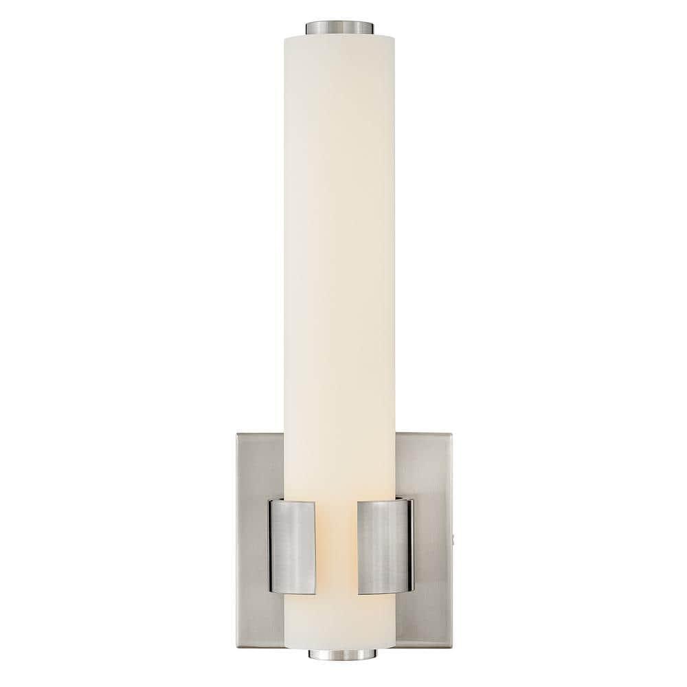 Aiden Integrated LED Bath Sconce w/ Etched White Glass
