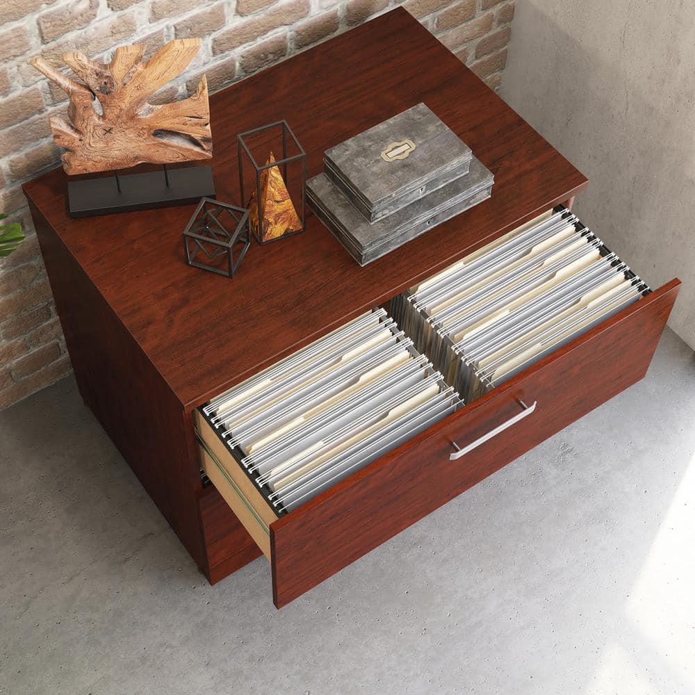 Affirm 2 Drawer Lateral File Classic Cherry - Sauder