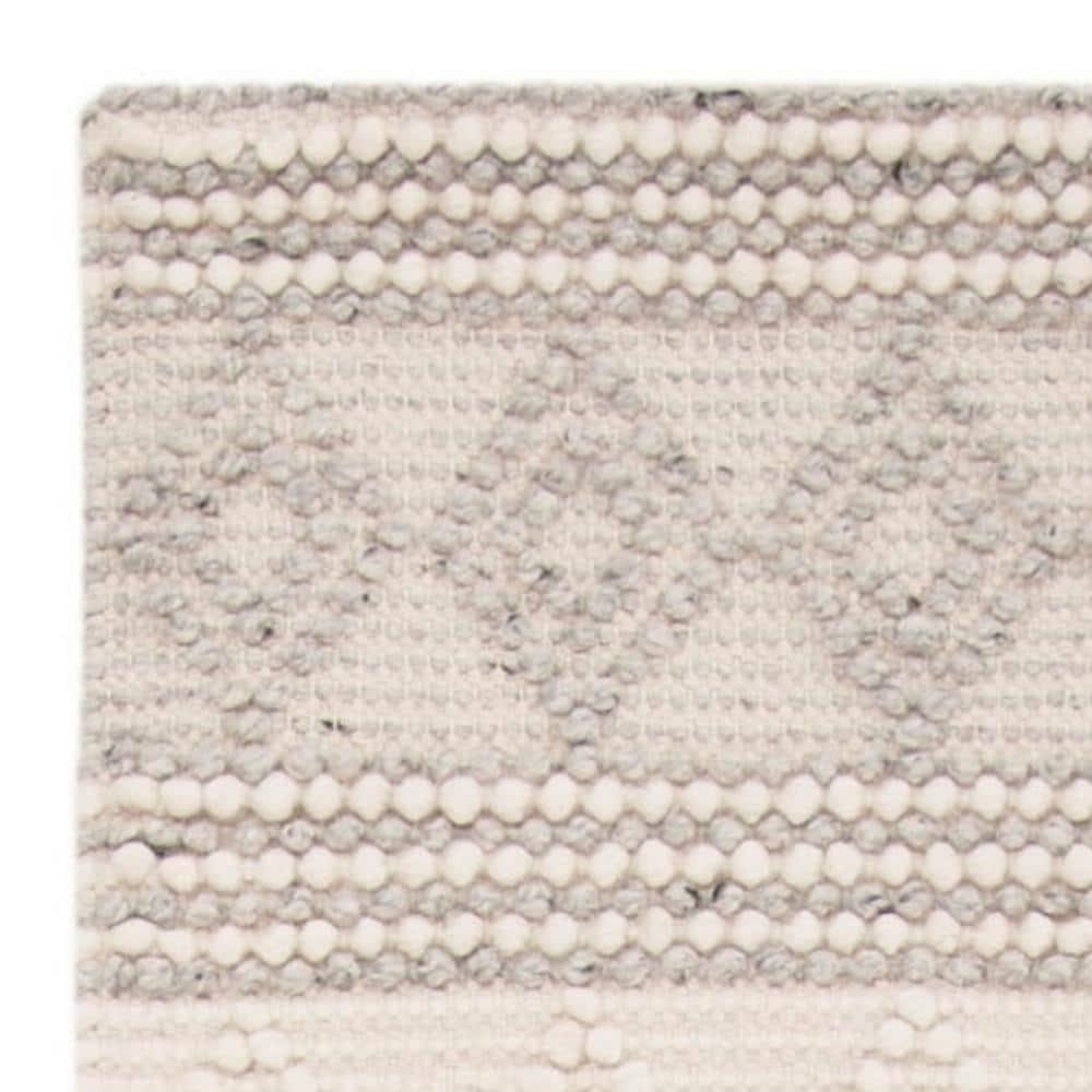 Natura NAT750 Hand Woven Runner Rug - Grey/Ivory - 2'x12' - Safavieh.