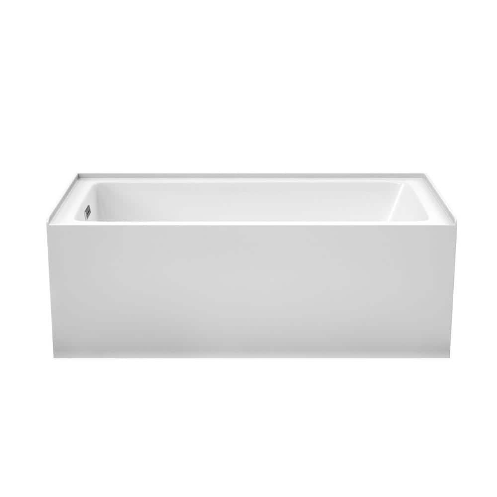 Grayley 60'' x 30'' Alcove Soaking Acrylic Bathtub