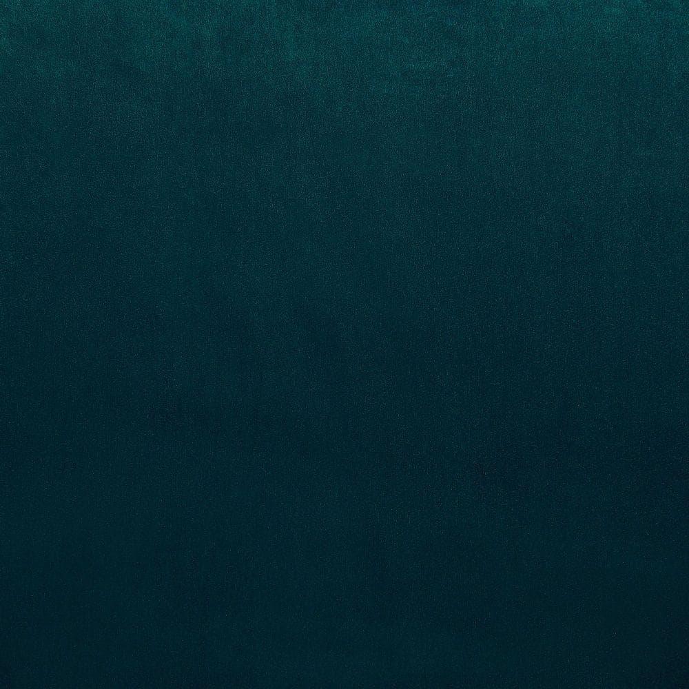 Set of 2 (84"x54") Velvet Back Tab Light Filtering Window Curtain Panels Teal - Exclusive Home: Polyester, Plain Weave