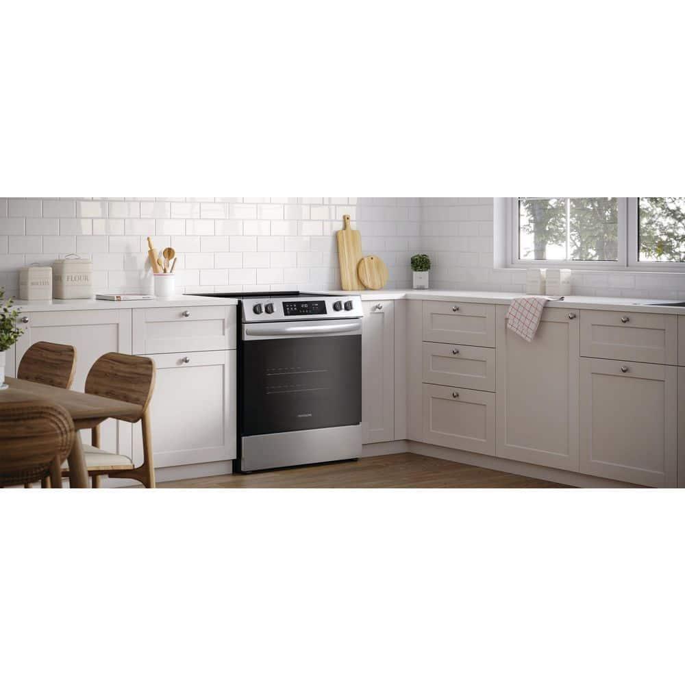 Frigidaire Fcfe3062a 30" Wide 5.3 Cu. Ft. Electric Range - Stainless Steel