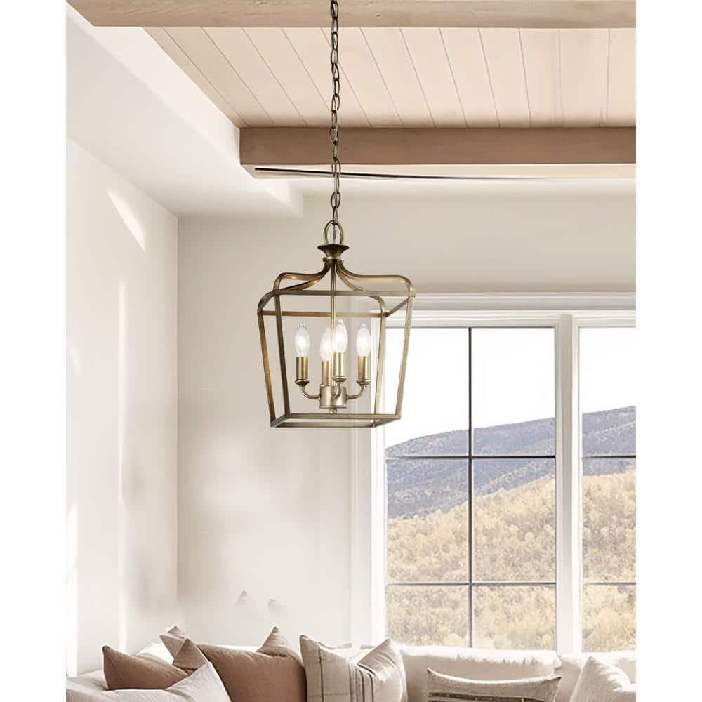 Minka Lavery - Laurel Estate - 4 Light Convertible Pendant in Traditional Style