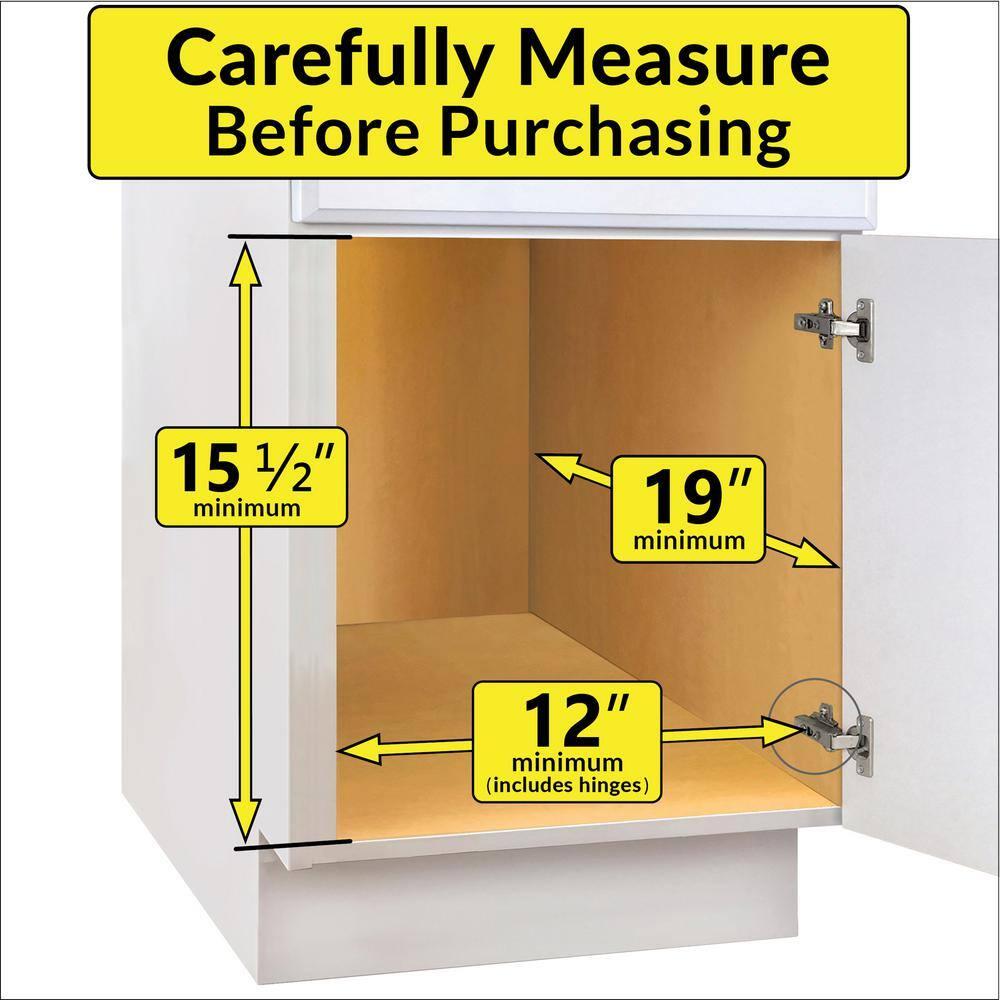 LYNK PROFESSIONAL LYNK PROFESSIONAL® Select™ Slide Out Under Sink Kitchen Cabinet Organizer 11.5"W x 18"D, Wood