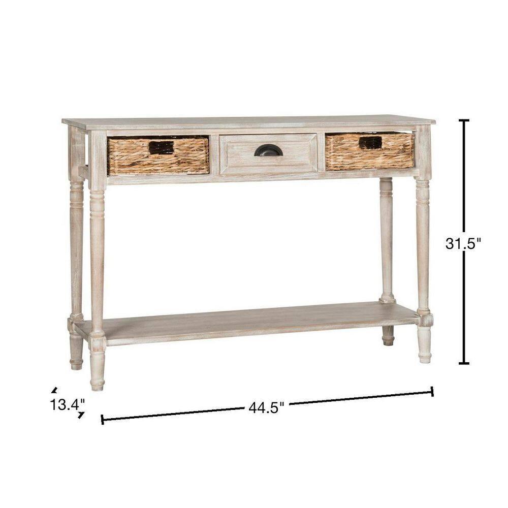 Christa Console - AMH5737E - Gray - Safavieh Couture