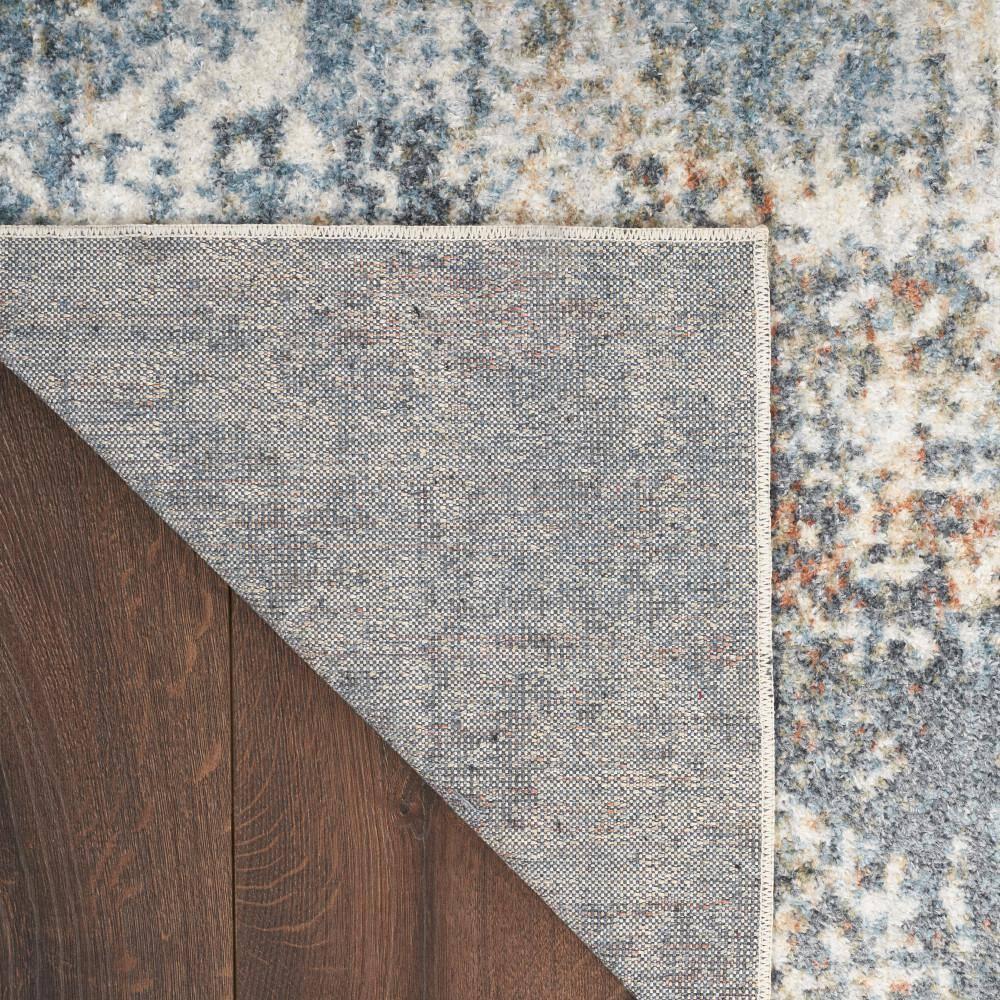 Nourison Astra Machine Washable 2'2" x 8' Multicolor Modern Indoor Bathroom, Kitchen Runner Rug