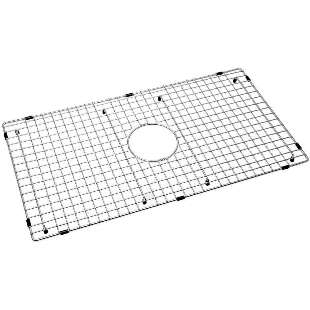 Serene Valley SVH2116C 21.06-in x 15.55-in Center Drain Heavy-Duty Stainless Steel Sink Grid