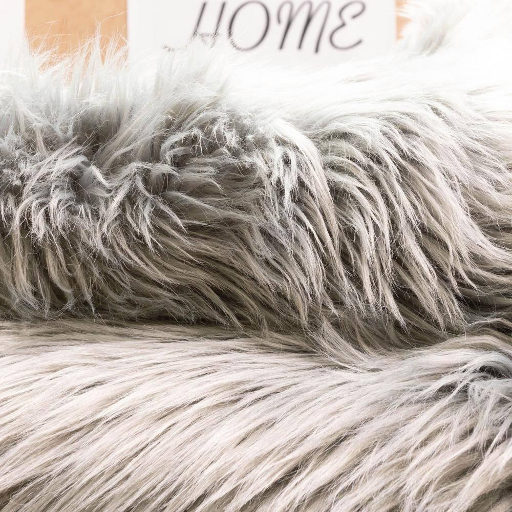 Luxury Faux Sheepskin Fur Area Rug Soft Fluffy Rugs, Shag Plush Carpet Faux Fur Rug For Bedroom Floor Sofa Living Room