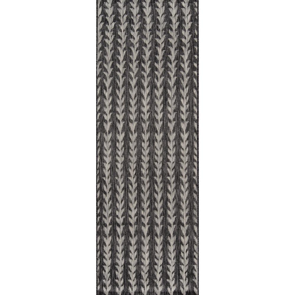 Amalfi Charcoal/Gray Indoor/Outdoor Rug