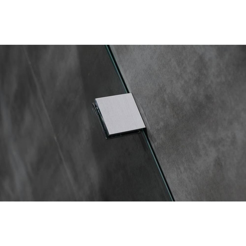 Moselle 75" H Single Sliding Frameless Shower Door