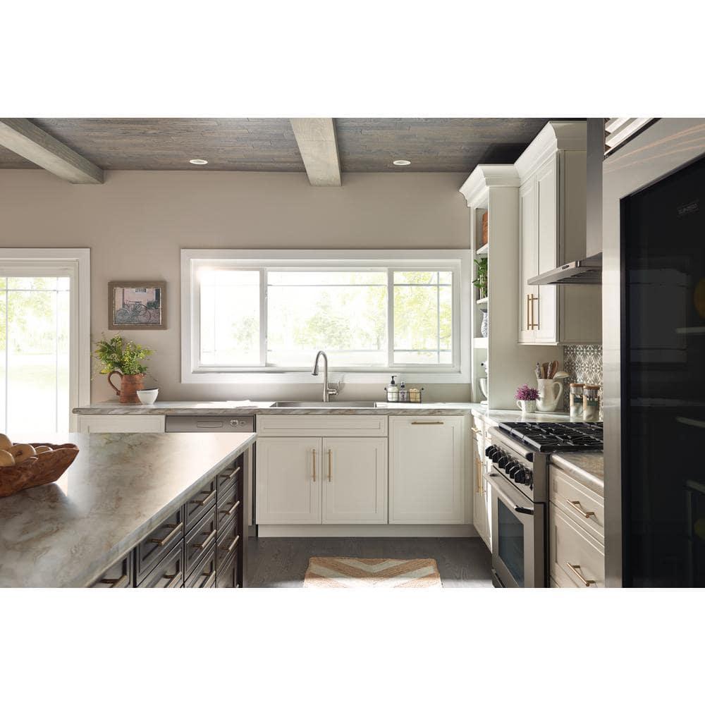 Moen Arbor One Handle Pulldown Kitchen Faucet Featuring Power Boost and Reflex