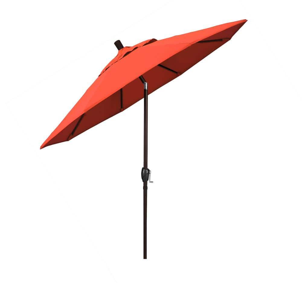 California Umbrella 7.5' Patio Umbrella in Sunset