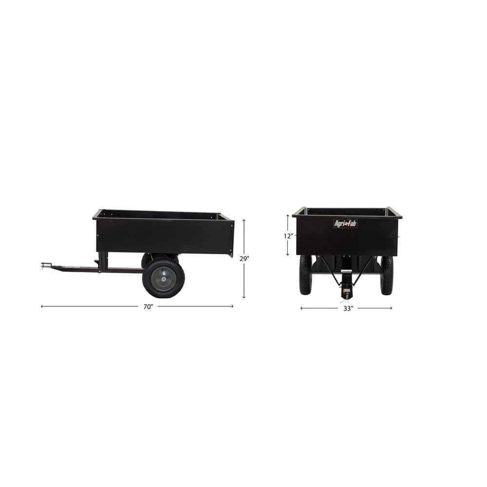 Agri-Fab, Inc. 750 lb. Steel Tow Behind Lawn and Garden Cart, Model 45-01015-999