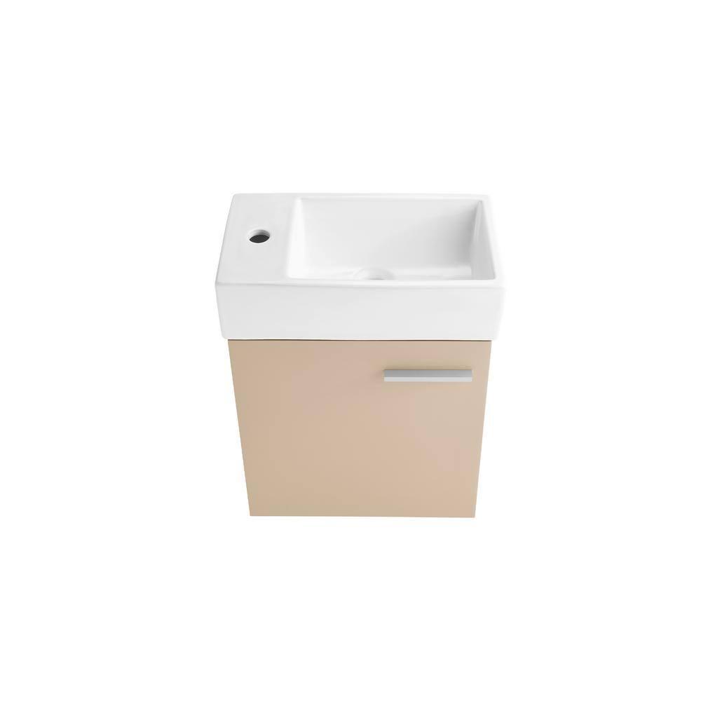 Colmer 18" Wall-Mounted Bathroom Vanity
