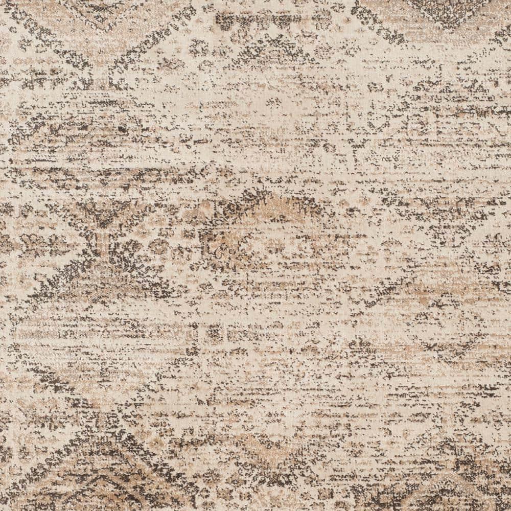 Vintage VTG118 Power Loomed Indoor Skid-Resistant Accent Rug - Stone - 2'7"x4' - Safavieh