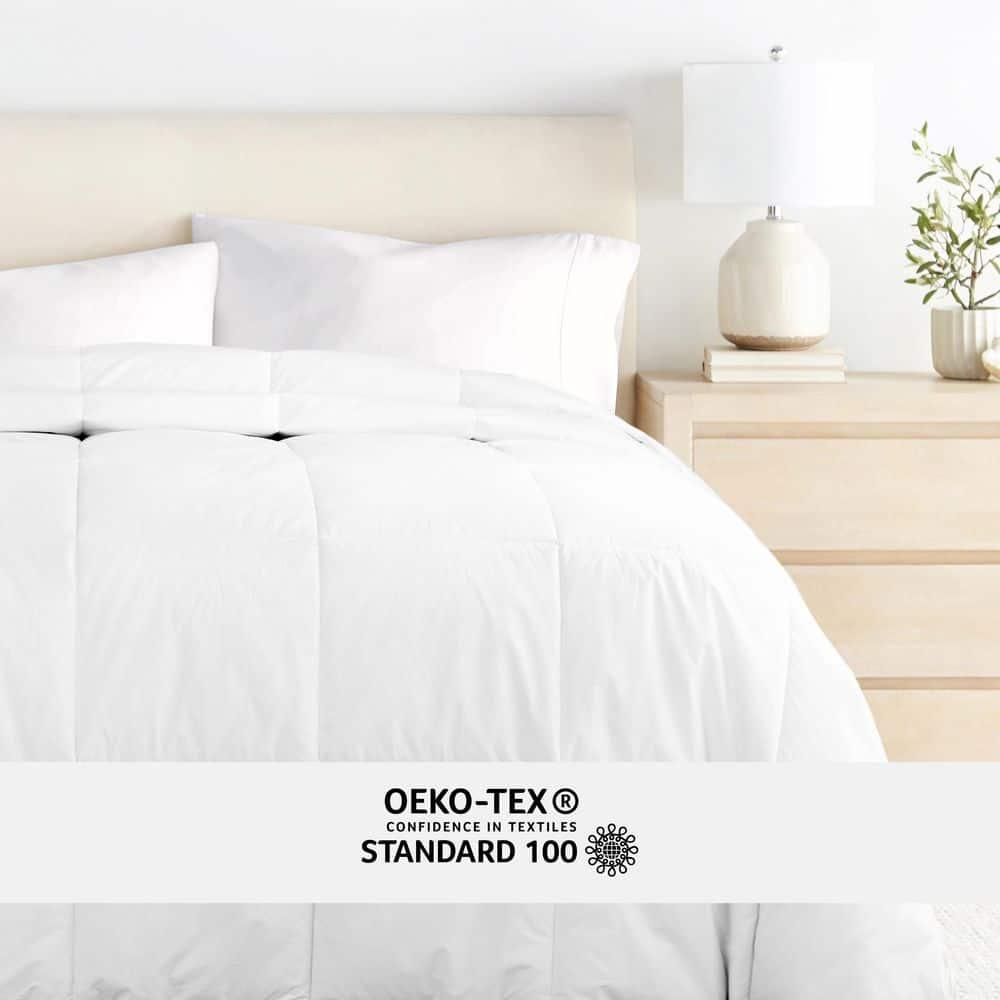 Becky Cameron 100% Cotton Down Alternative Comforter/Duvet Insert - Vintage Washed and Brushed Cotton Shell
