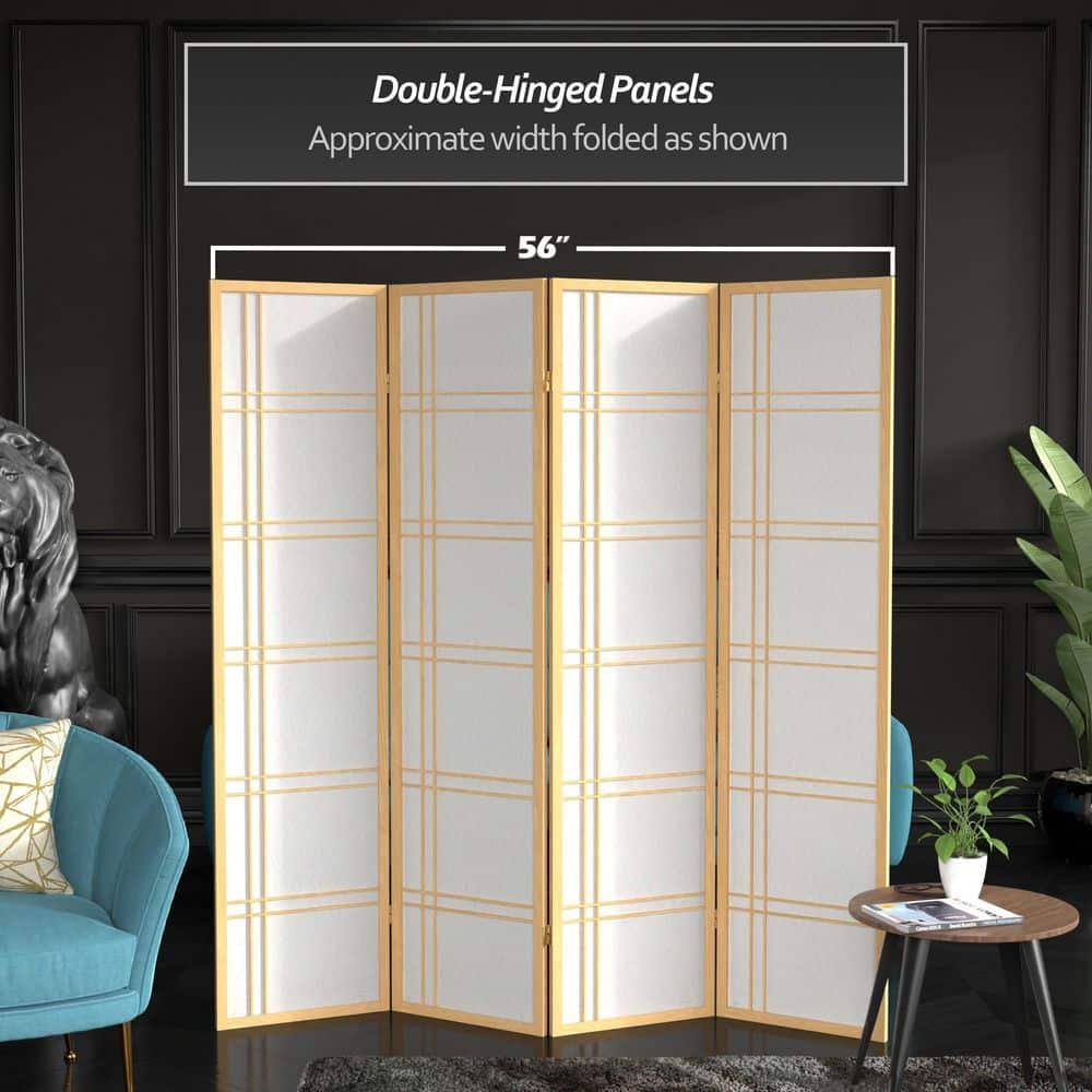 Red Lantern SSCDBLX-4_Panel-Natural Room Divider