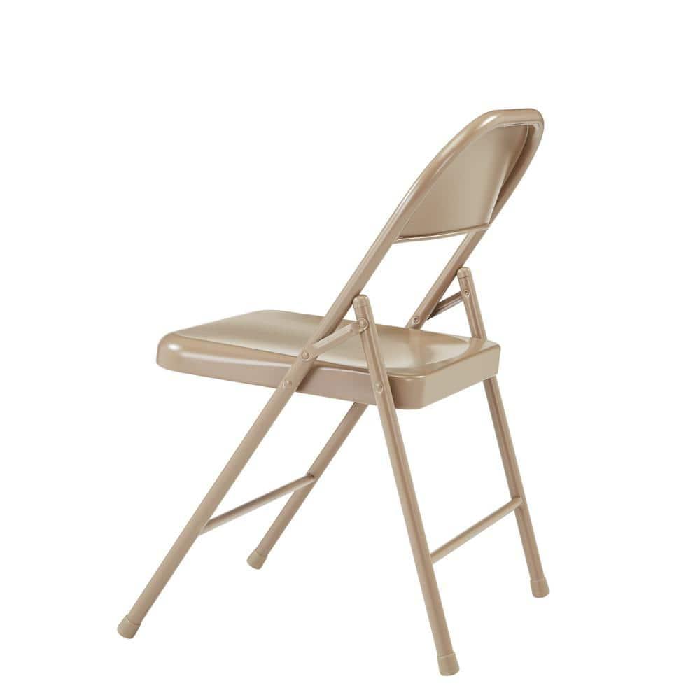 Commercialine Steel Folding Chair Set (Set of 4)
