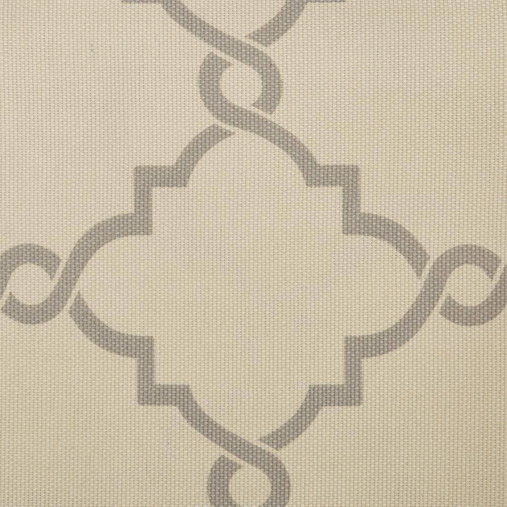 Madison Park Saratoga Fretwork Print Grommet Top Single Window Valance