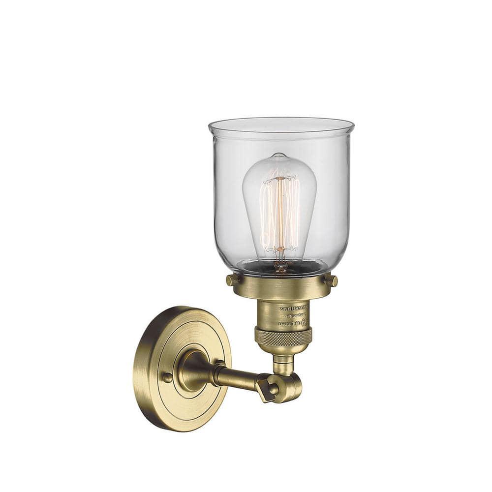 Innovations Lighting Bell 1 - Light Sconce in  Antique Brass