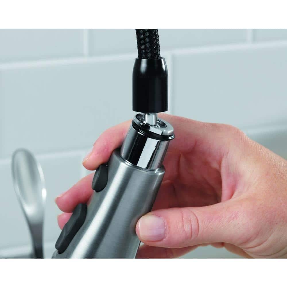 Bellera™ Pull Down Single Handle Kitchen Faucet with Handle and Supply Lines