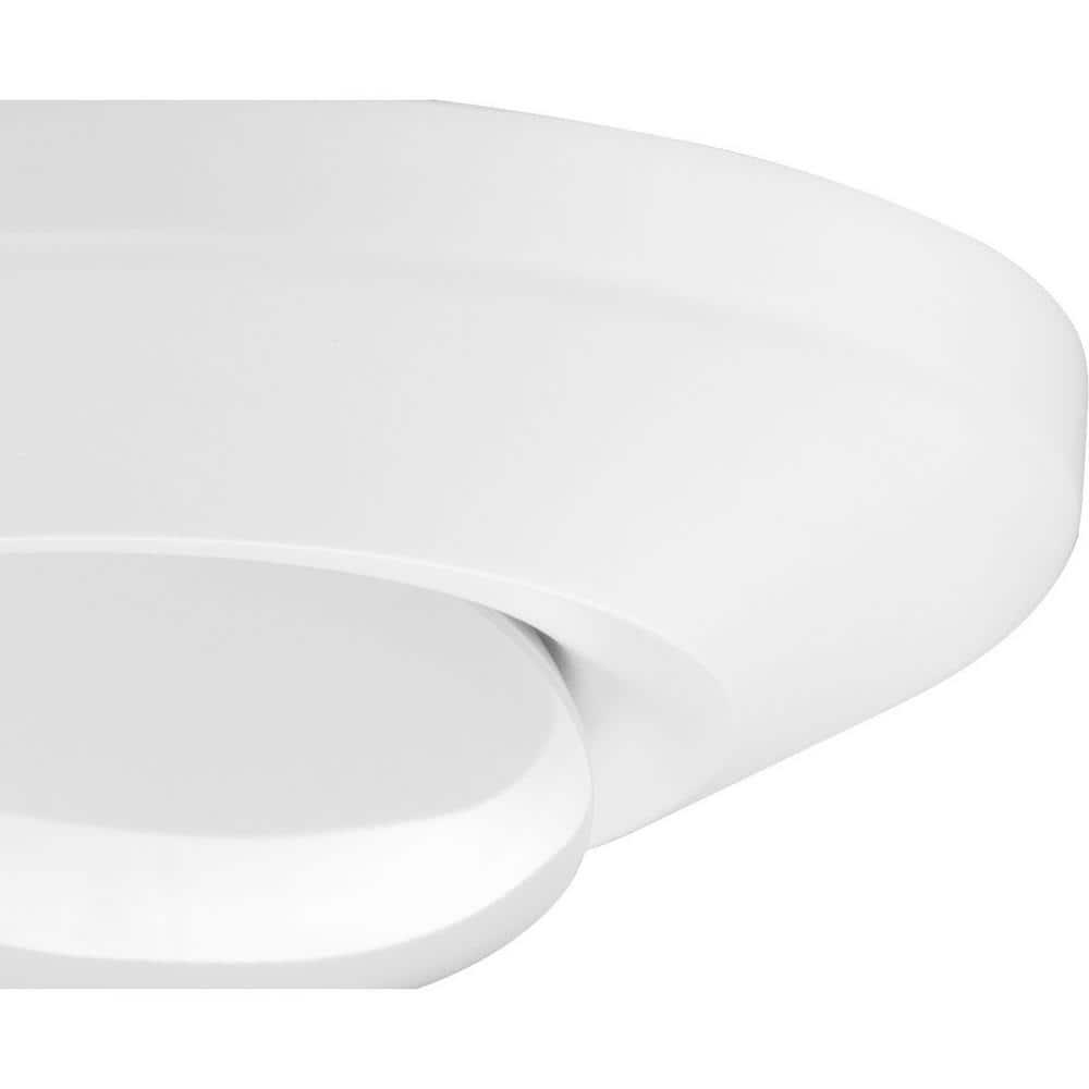 Progress Lighting, Intrinsic Collection, 1-Light Surface Mount, Satin White, Eyeball Downlight