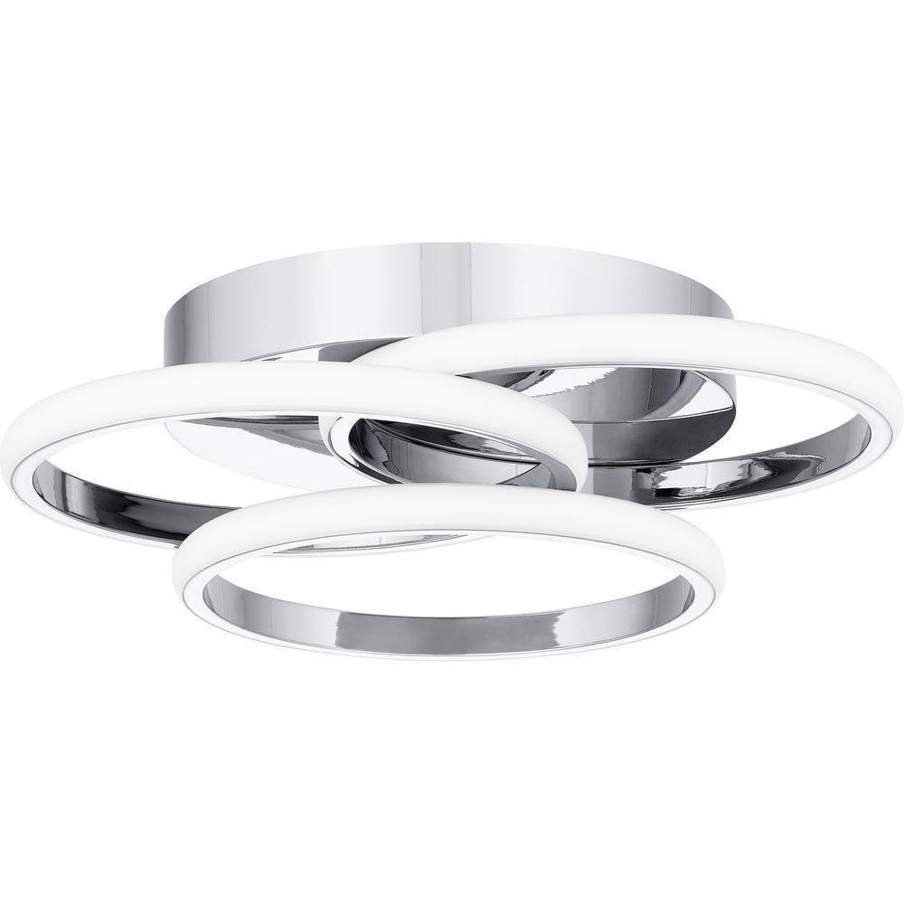 Quoizel Lighting Moonan 1 - Light Flush Mount in  Polished Chrome