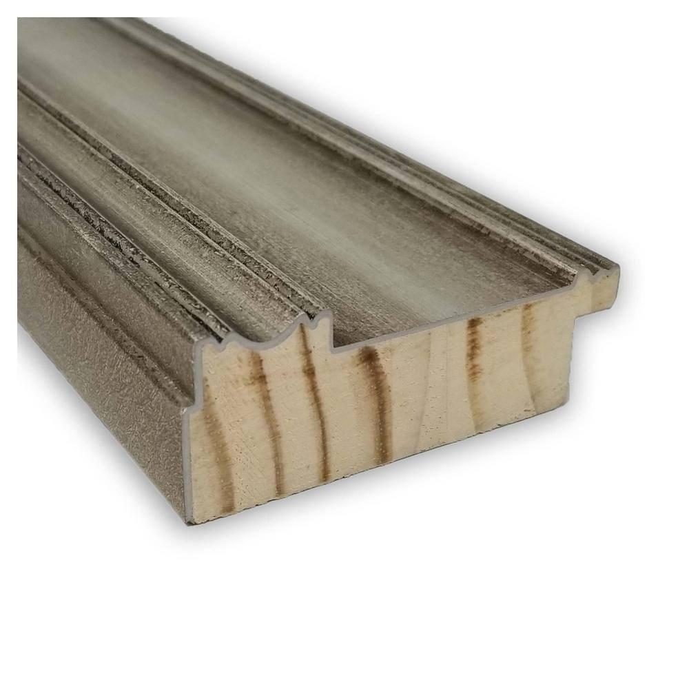 Amanti Art Mezzanine Antique Silver Narrow Framed Magnetic Board 29 x 21 in.