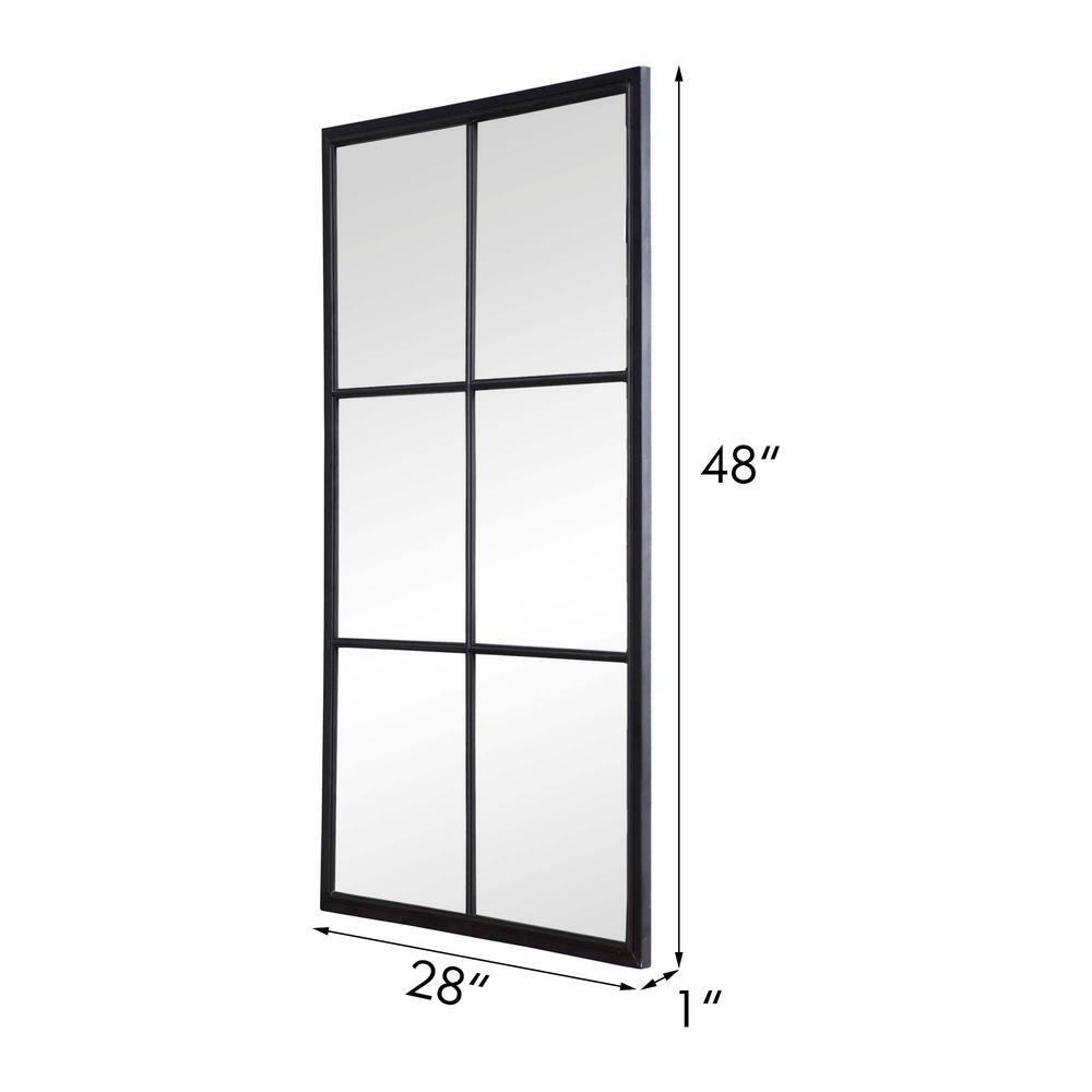 Latitude Run® Metal Flat Mirror