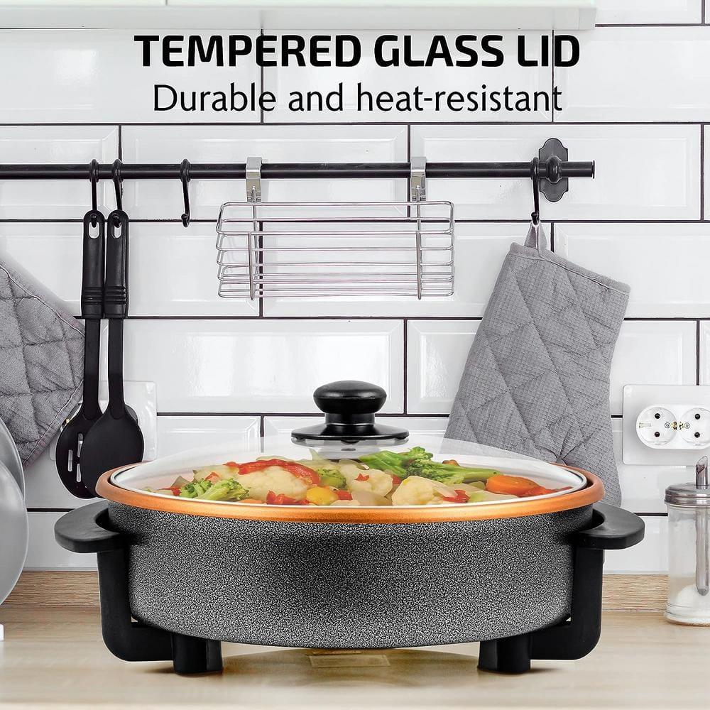 Ovente OVENTE 12" Electric Skillet and Frying Pan