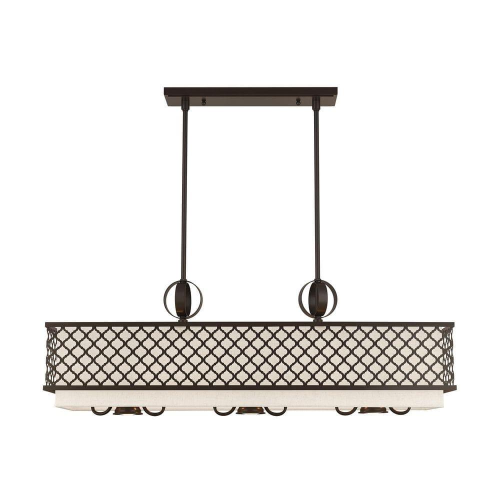 9 - Light Square / Rectangle Chandelier