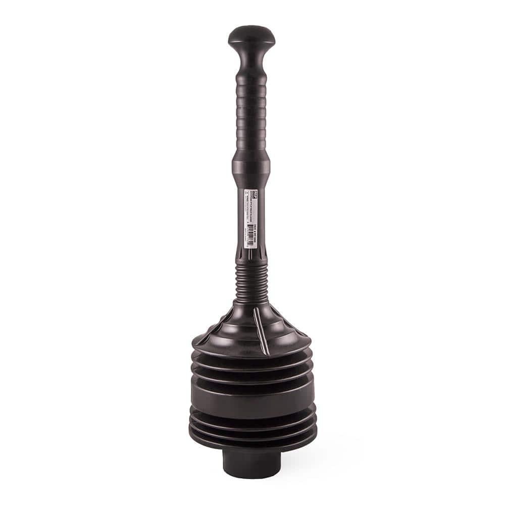 Supply Giant SU3227 Accordion Toilet Plunger, Unclogs Sinks, Toilets, and baths, with Large Bellows for Extra Powerful Plunge
