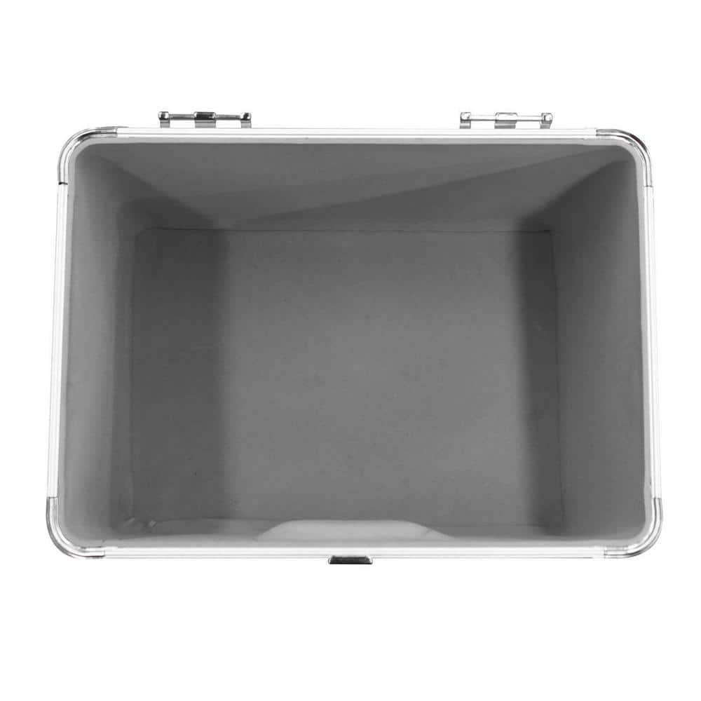 Odyssey KROM Stackable Record Case for 70 12" Vinyl Records & LPs, Black