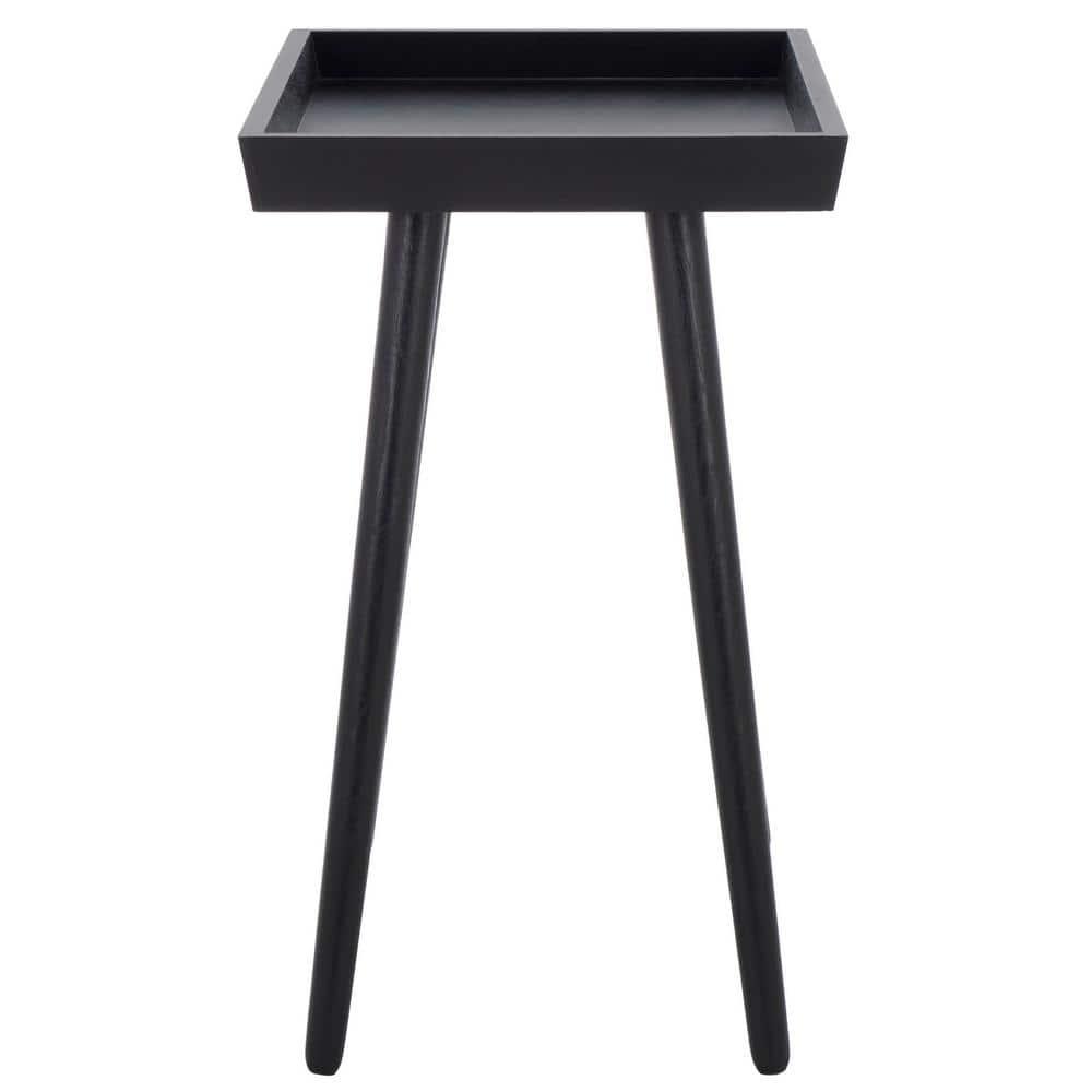 Nonie Tray Accent Table - Black - Safavieh