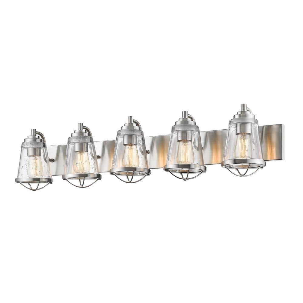 Z-Lite Mariner 5 - Light Vanity in  Brushed Nickel
