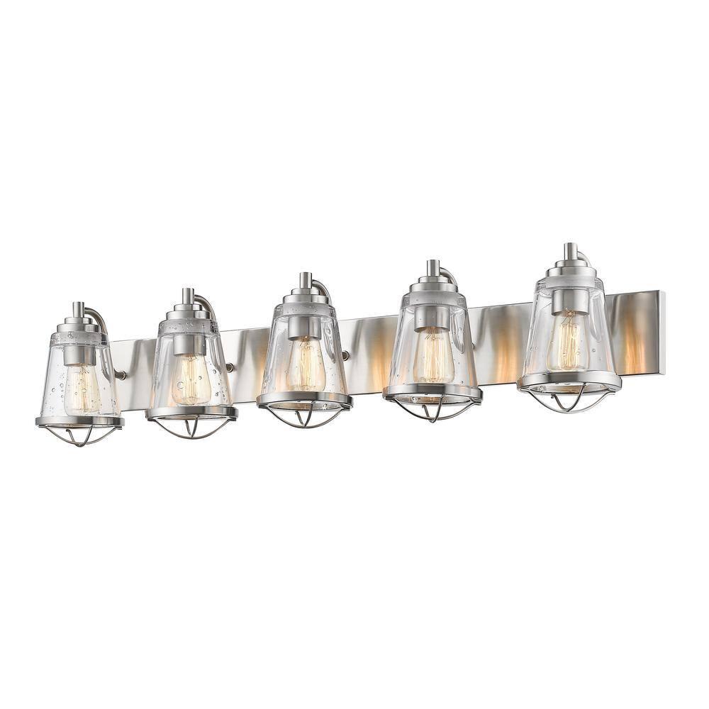 Z-Lite Mariner 5 - Light Vanity in  Brushed Nickel