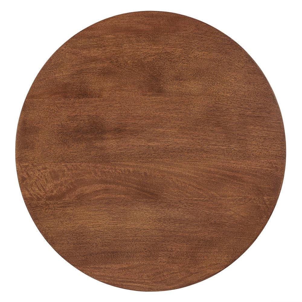 Modway Modway Lina Solid Wood Pedestal End Table