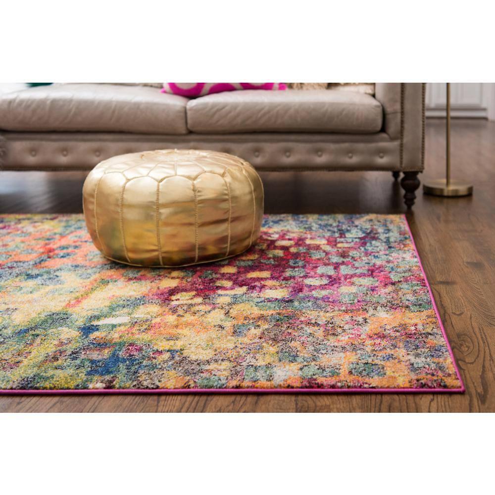 Unique Loom 3' 3 x 5' 3 Jardin Ivy Multi Area Rug