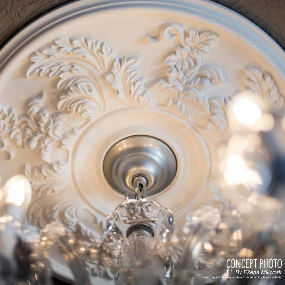 Ekena Millwork CM12BRBMF Bradford Ceiling Medallion