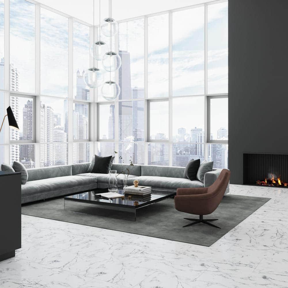 Lucida USA MaxCore Terra 22mil x 12" W x 24" L Click Lock Vinyl Tile Flooring