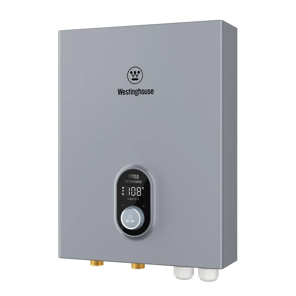 Westinghouse Apolo Performance 27 kW 6.3 GPM 240-Volt Smart WiFi Control Tankless Electric Water Heater