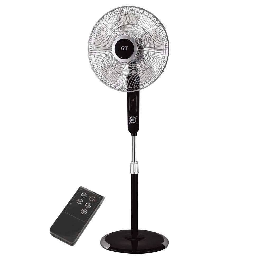 16" Stand Fan with Touch-Stop Sensor